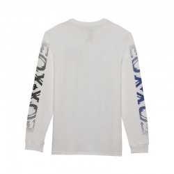 KOSZULKA Z DŁUGIM RĘKAWEM FOX ENERGY PREM TEE OPTIC WHITE  ENDURO CROSS