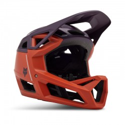 KASK ROWEROWY FOX PROFRAME CLYZO CE ATOMIC ORANGE  ENDURO CROSS