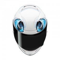 KASK HJC RPHA12 LIGHT FURY UNIVERSAL BLUE/WHITE 