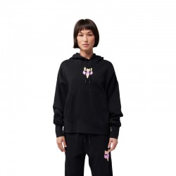 BLUZA FOX TS57 OV FLEECE PO BLACK  ENDURO CROSS