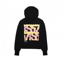 BLUZA FOX TS57 OV FLEECE PO BLACK  ENDURO CROSS