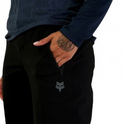 SPODNIE ROWEROWE FOX LADY RANGER BLACK  ENDURO CROSS