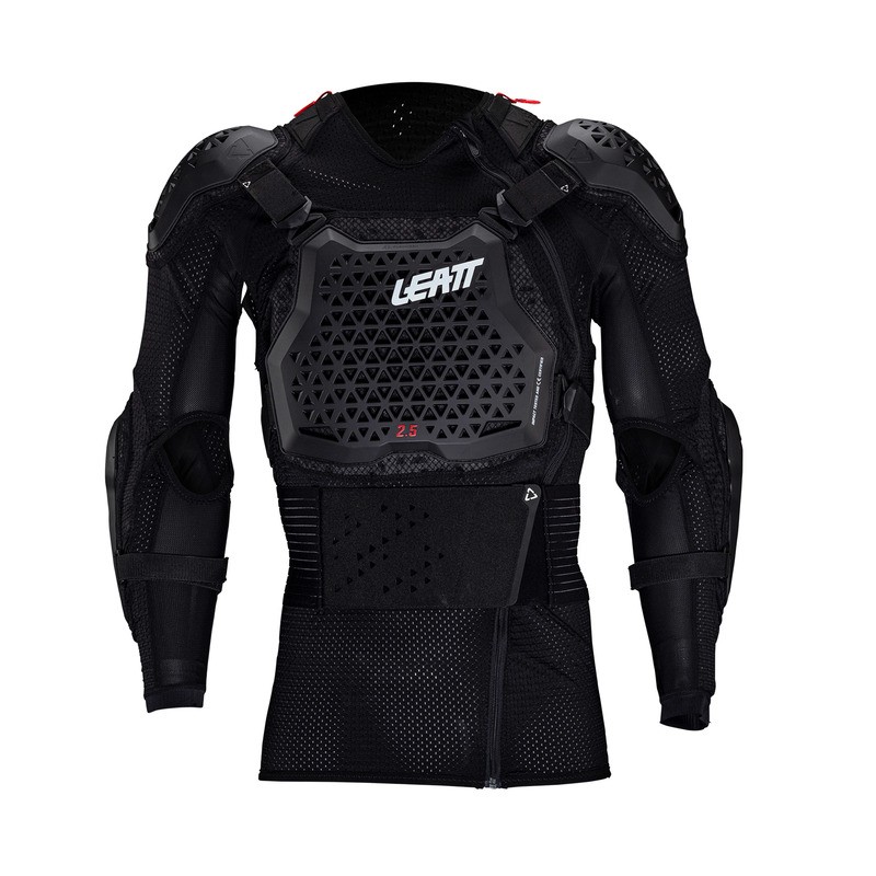 KOSZULKA Z OCHRANIACZAMI LEATT 2.5 BLACK (160-172CM) 