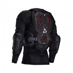 KOSZULKA Z OCHRANIACZAMI LEATT 5.5 EVO BLACK (160-166CM) 