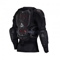 KOSZULKA Z OCHRANIACZAMI LEATT 5.5 EVO BLACK (160-166CM) 