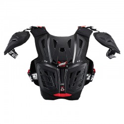 BUZER LEATT 4.5 PRO JUNIOR BLACK/RED (134-146CM) 