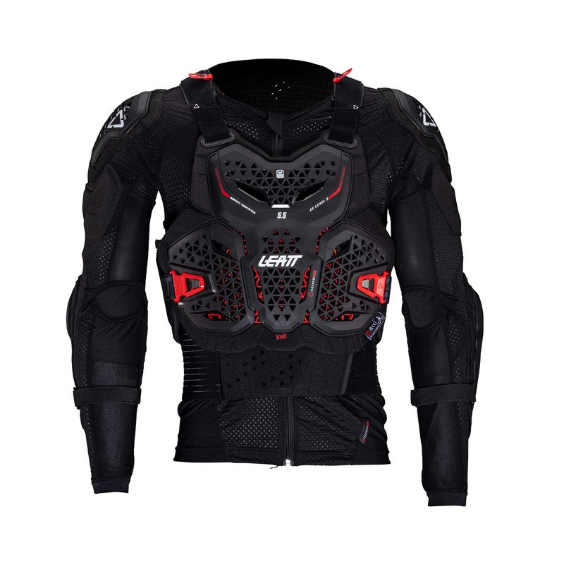 BUZER LEATT 5.5 PRO EVO BLACK (160-172CM) 
