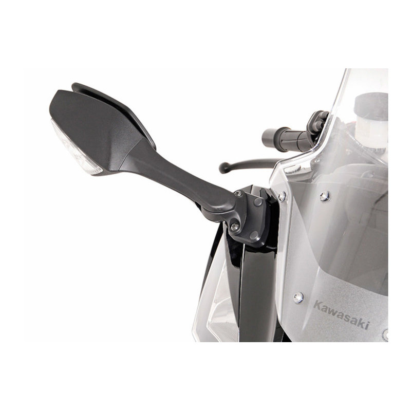 PRZEDŁUŻENIE LUSTERKA SW-MOTECH ZX-6R 636/ZX-10R/NINJA 300, BLACK