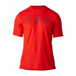 KOSZULKA ROWEROWA FOX RANGER MOTH RACE FLUORESCENT RED  ENDURO CROSS