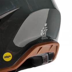 KASK FOX V3 RS CARBON SOLID DARK SHADOW  ENDURO CROSS