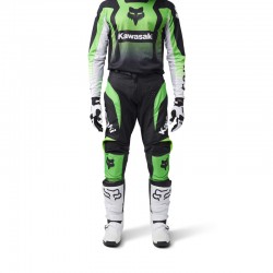 SPODNIE FOX 180 KAWASAKI FLUORESCENT GREEN  ENDURO CROSS