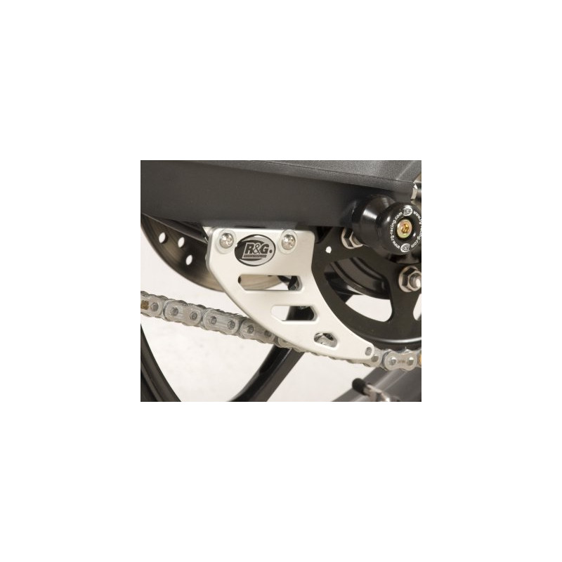 OSŁONA ŁAŃCUCHA RG RACING TRIUMPH STREET TRIPLE [R] 13-16/STREET TRIPLE RX/675 DAYTONA 13-, SILVER