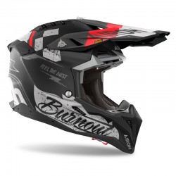 KASK AIROH AVIATOR 3 BURNOUT ORANGE MATT 