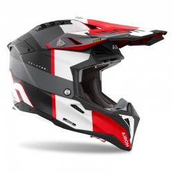 KASK AIROH AVIATOR 3 MONARCH GREY RED MATT 
