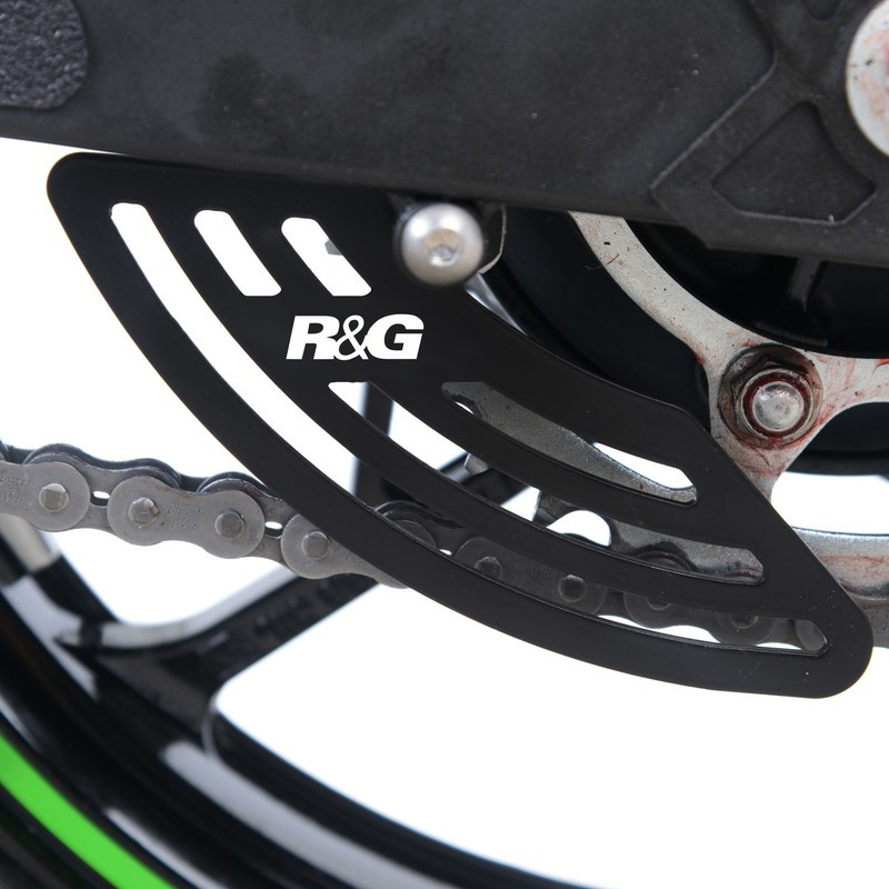 OSŁONA ŁAŃCUCHA RG RACING KAWASAKI NINJA 400/NINJA 250 18-/Z400 19-/Z250 19-, BLACK
