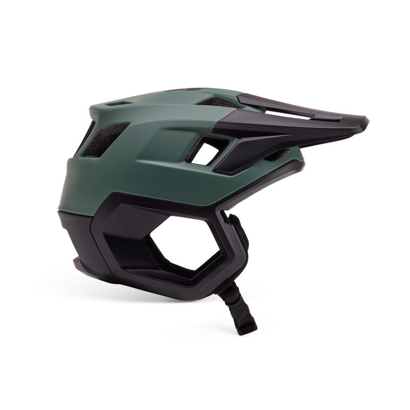 KASK ROWEROWY FOX DROPFRAME CE HUNTER GREEN  ENDURO CROSS