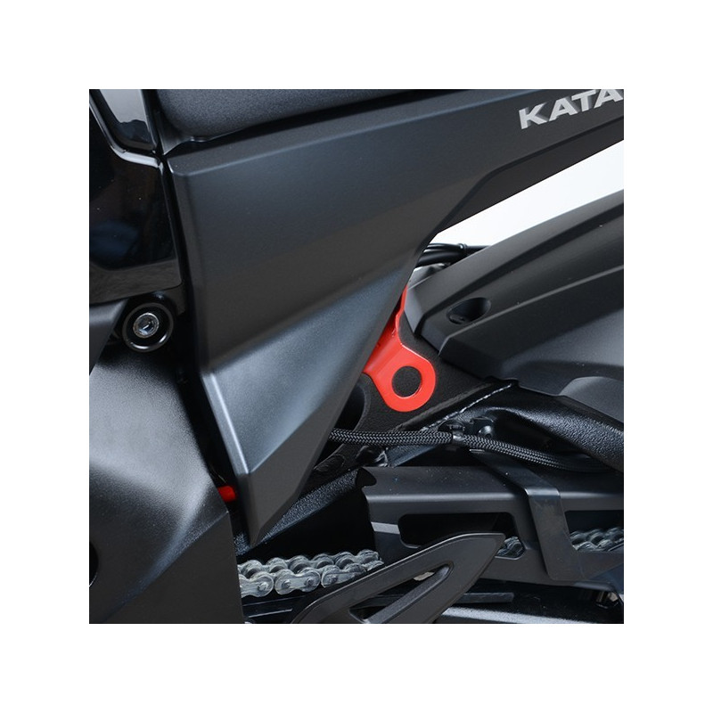 UCHWYTY NA PASY TRANSPORTOWE, RED, SUZUKI KATANA 19-
