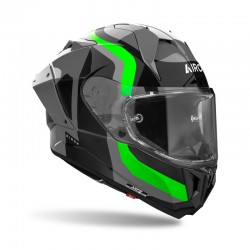 KASK AIROH GP800 COMPETITION GREEN FLUO GLOSS 