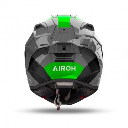 KASK AIROH GP800 COMPETITION GREEN FLUO GLOSS 