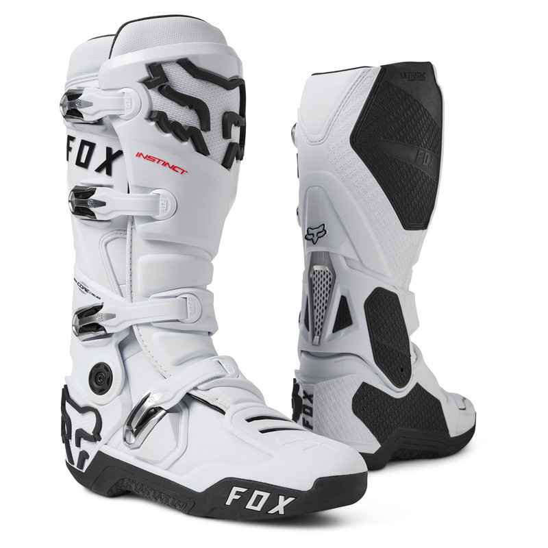 BUTY FOX INSTINCT 2.0 WHITE 8 (WKŁADKA 252MM) ENDURO CROSS