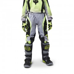 SPODNIE FOX JUNIOR 180 LEAN FLUORESCENT YELLOW  ENDURO CROSS