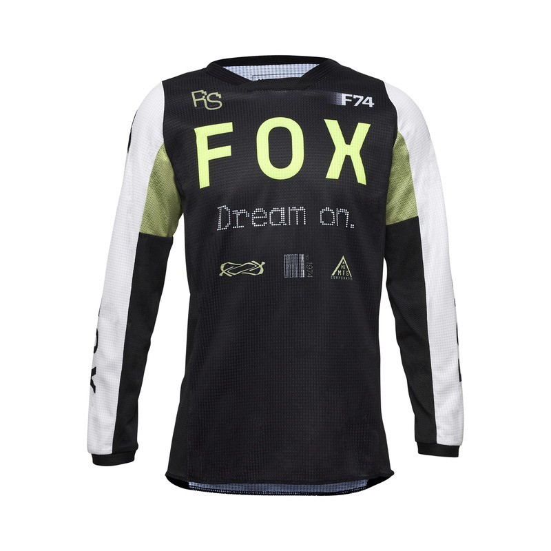 BLUZA FOX JUNIOR 180 RACE SPEC PALE GREEN  ENDURO CROSS