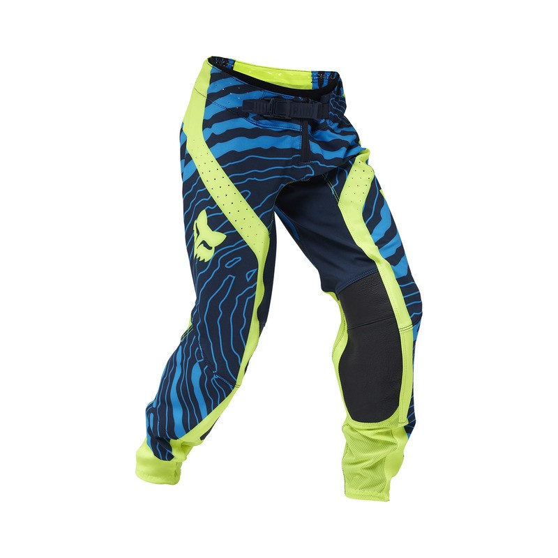 SPODNIE FOX JUNIOR FLEXAIR IMPRESSION FLUORESCENT YELLOW  ENDURO CROSS