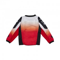 BLUZA FOX KIDS 180 LEAN FLUORESCENT RED  ENDURO CROSS