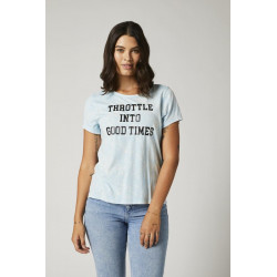 T-SHIRT FOX LADY THROTTLE...