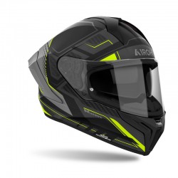 KASK AIROH MATRYX ROCKET YELLOW MATT 