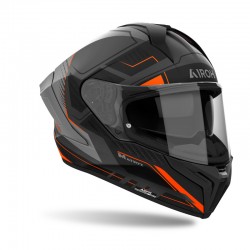KASK AIROH MATRYX ROCKET ORANGE MATT 