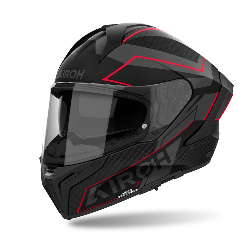 KASK AIROH MATRYX SENTINEL RED MATT 