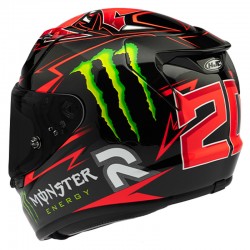 KASK HJC RPHA12 QUARTARARO REPLICA BLACK/RED 