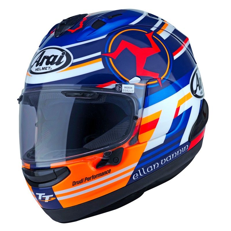 KASK ARAI RX7V EVO TT IOM 2024 XS