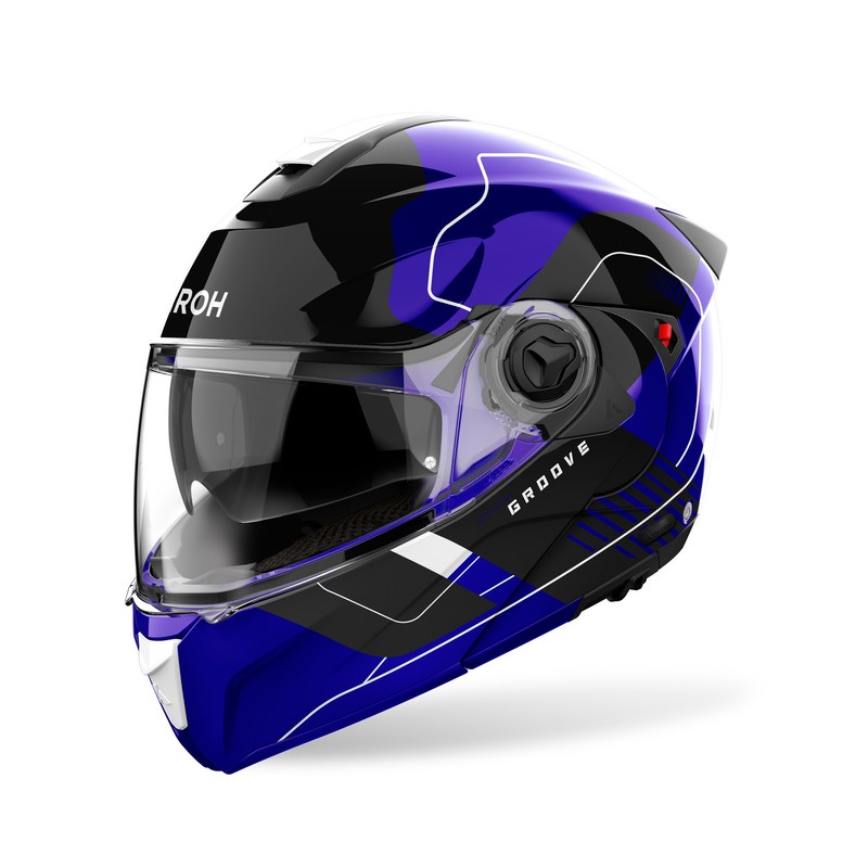 KASK AIROH SPECKTRE GROOVE BLUE GLOSS 