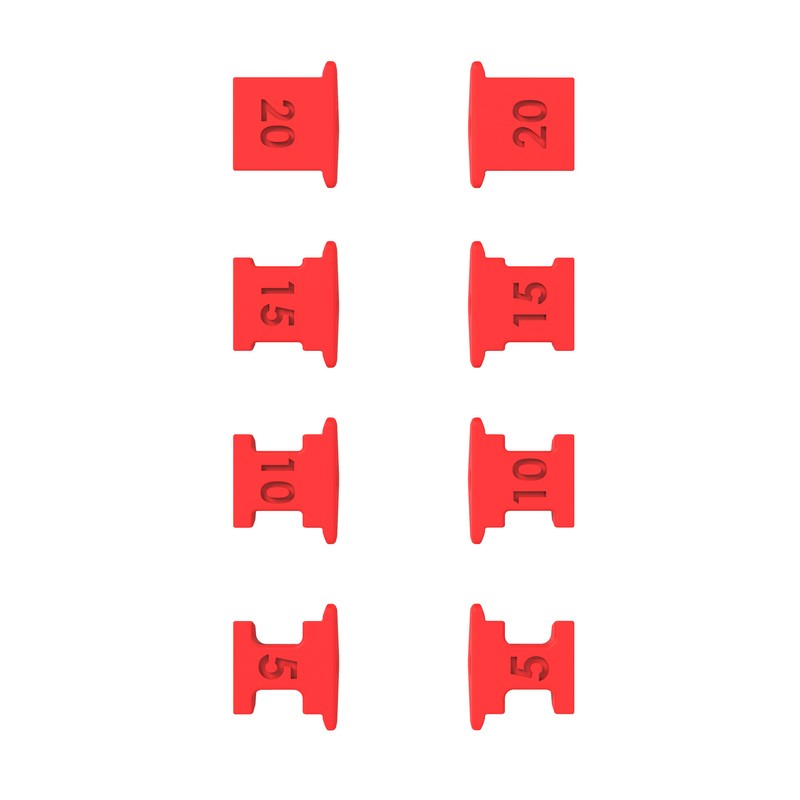 EXTENSION STOPPER LEATT KIT Z-FRAME PAIR 5,10,15,20 DEGREES