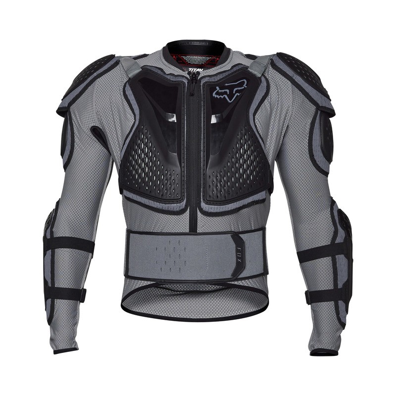 OCHRANIACZ KLATKI PIERSIOWEJ FOX TITAN SPORT CLOUD GREY  ENDURO CROSS