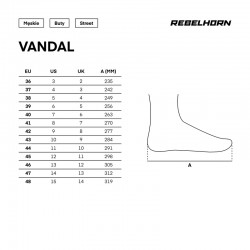 BUTY REBELHORN VANDAL BLACK/PINK 36