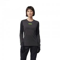 KOSZULKA ROWEROWA Z DŁUGIM RĘKAWEM FOX LADY RAWTEC BLACK  ENDURO CROSS