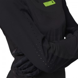 KOSZULKA ROWEROWA Z DŁUGIM RĘKAWEM FOX LADY RAWTEC BLACK  ENDURO CROSS