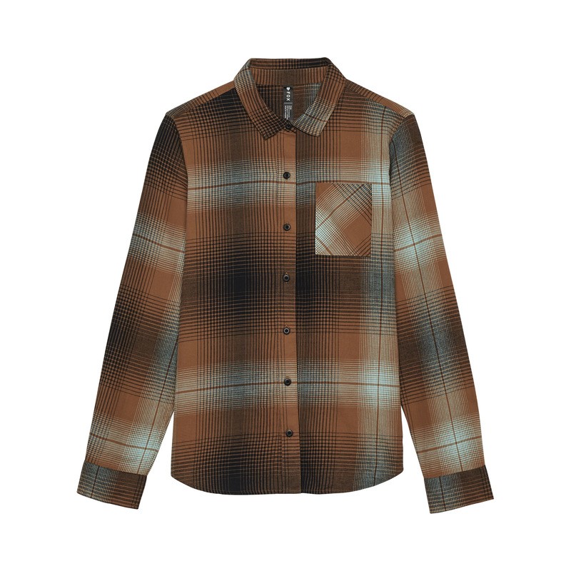 KOSZULA FOX LADY TRAILDUST FLANNEL WALNUT  ENDURO CROSS