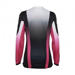 BLUZA FOX LADY 180 LEAN BLACK/PINK  ENDURO CROSS