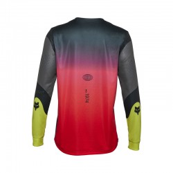 KOSZULKA ROWEROWA Z DŁUGIM RĘKAWEM FOX JUNIOR RANGER REVISE BLACK/PINK  ENDURO CROSS