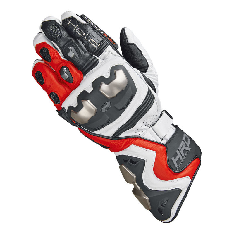 RĘKAWICE SKÓRZANE HELD TITAN RR RED/WHITE 