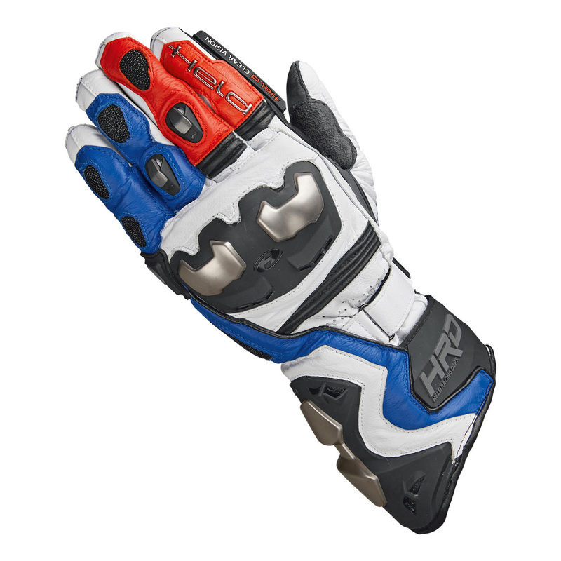 RĘKAWICE SKÓRZANE HELD TITAN RR BLUE/RED/WHITE 