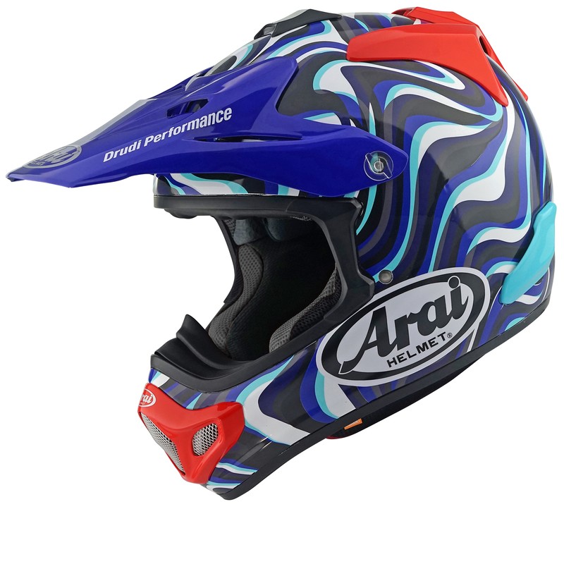 KASK ARAI MX-V EVO STREAM BLUE XS