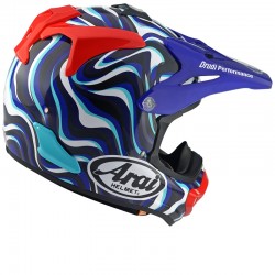 KASK ARAI MX-V EVO STREAM BLUE XS