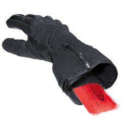 RĘKAWICE SKÓRZANO-TEKSTYLNE HELD TONALE [GORE-TEX] BLACK 