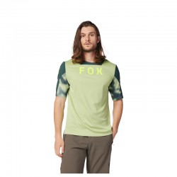 KOSZULKA ROWEROWA FOX DEFEND TAUNT PALE GREEN  ENDURO CROSS