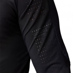 KOSZULKA ROWEROWA Z DŁUGIM RĘKAWEM FOX FLEXAIR PRO BLACK  ENDURO CROSS